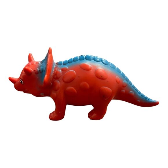 Kid Connection Dino Transport Triceratops Dinosaur Action Figure 2.5" x 7" - Picture 2 of 5